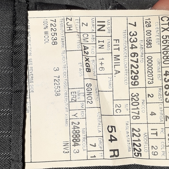 Ermenegildo Zegna Two Piece Suit. - Picture 4 of 7